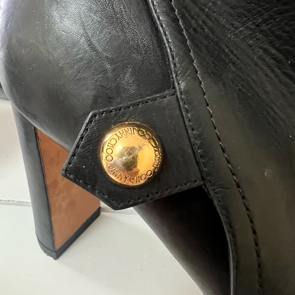 Jimmy Choo black heeled booties - Picture 4 of 7